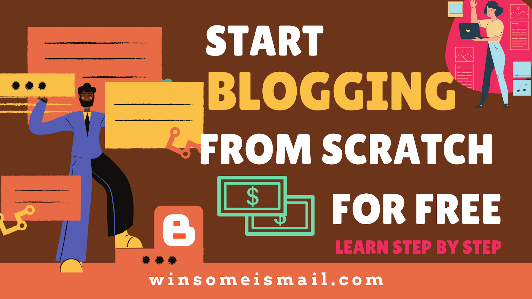 how to start a blog for free and make money online