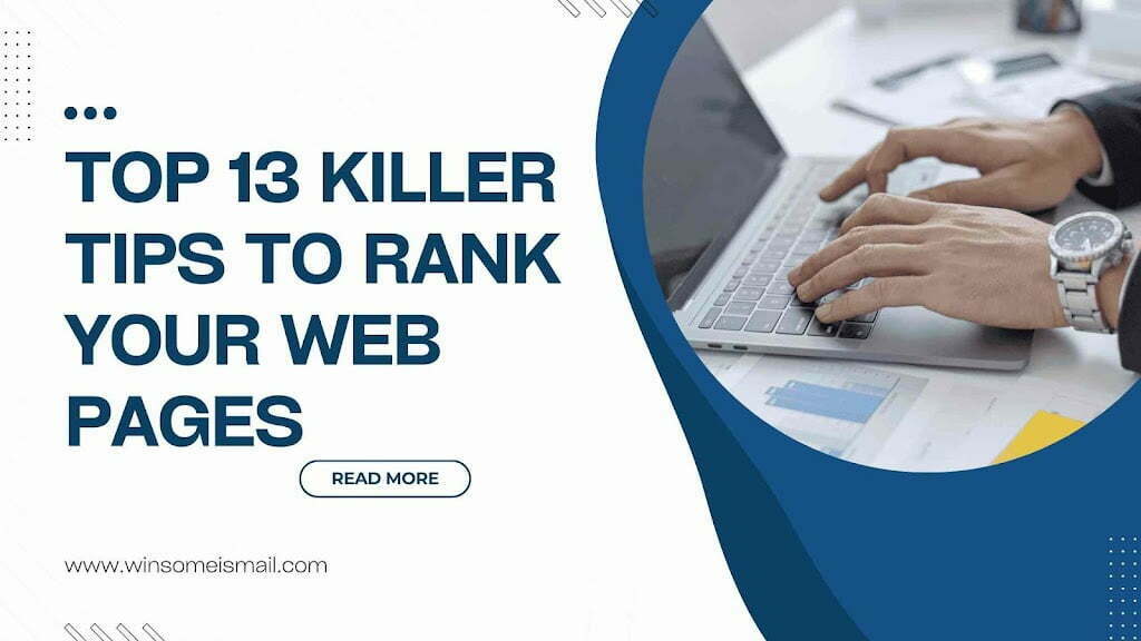 Page Ranking Top 13 Killer Tips To Rank Your Web Page In 2023