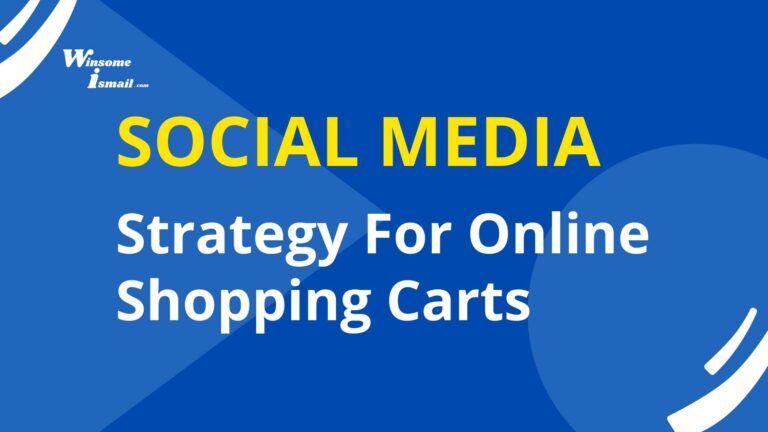 social media strategies for online shopping cart research paper