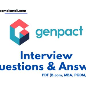 genpact interview questions and answers
