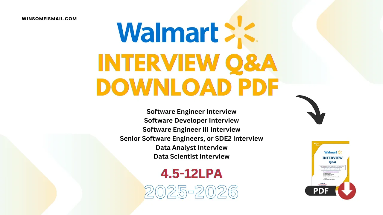 WALMART THUMBNAIL WALMART INTERVIEW QUESTIONS AND ANSWERS WALMART SOFTWARE INTERVIEW QUESTIONS