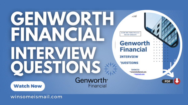 Genworth Financials Interview Questions and Answers PDF