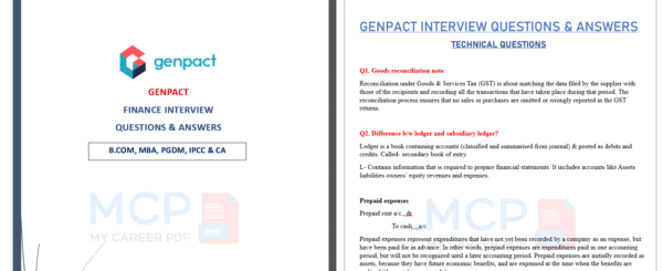 Genpact Finance Interview Q&A Pdf - Image 2