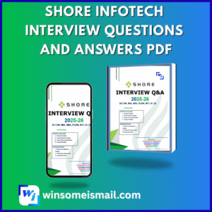 Shore Infotech Interview Questions