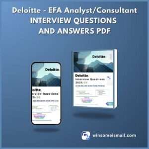 Deloitte Interview Questions and answers