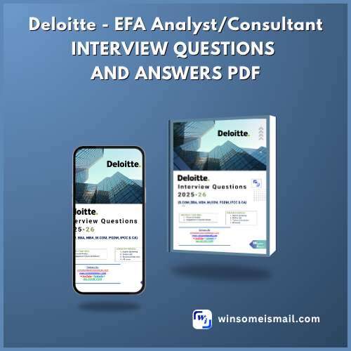 Deloitte Interview Questions and answers