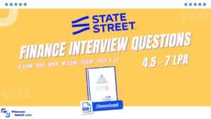 State street interview questions and answers