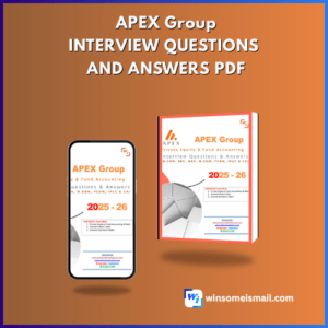 Apex Fund Accounting Interview Questions & Answers PDF