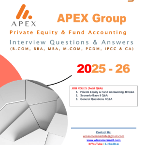 Apex Fund Accounting Interview Questions & Answers PDF