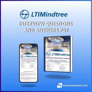 LTI Mindtree interview questions for freshers pdf