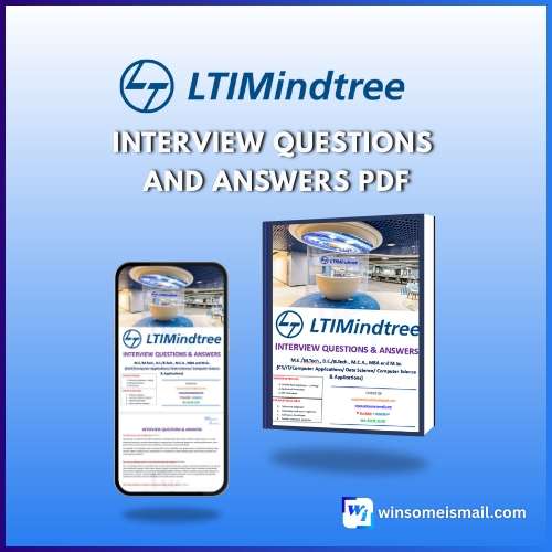 LTI Mindtree interview questions for freshers pdf