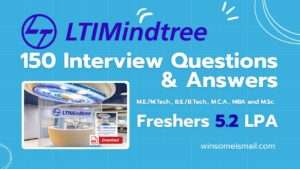 LTI mindtree interview questions for freshers pdf