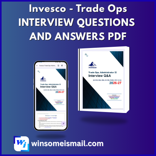 Invesco Trade Ops Interview preparation