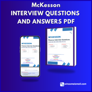 mckesson interview questions and answers pdf